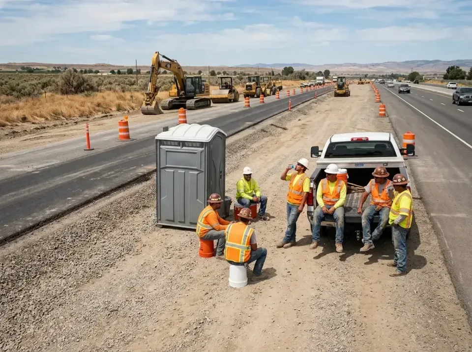 highway-road-construction-crew-007 — frequently asked questions, Porta Potty and Restroom Rentals in Nevada, MO